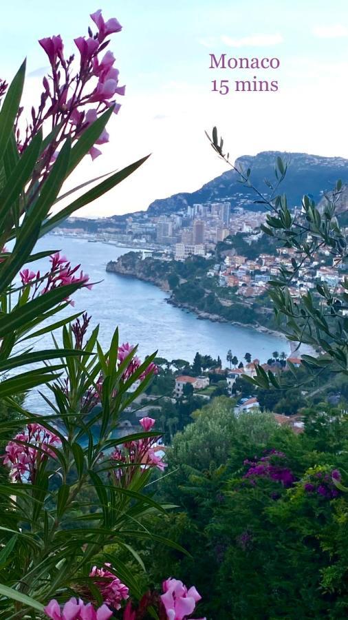 Studio Menton Proche Mer Climatise Wifi Eksteriør billede